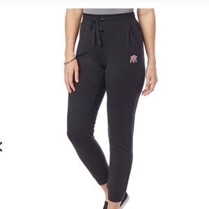 Badgley Mischka Joggers Size 1X in Black NWT